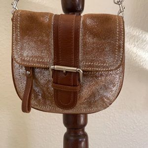 Trano leather crossbody bag